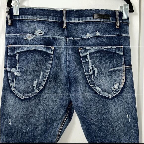 One Teaspoon Blue Distressed Men’s Jeans(Size 32) - Picture 6 of 9